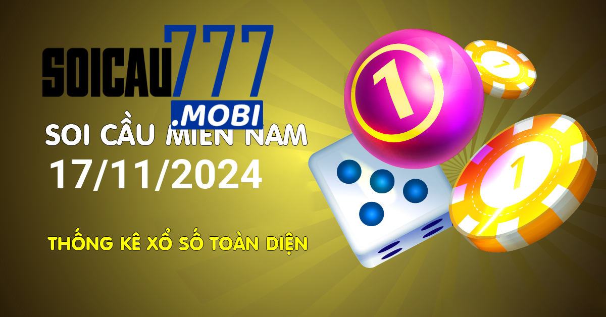 Hình ảnh Soi cầu 777 Dự Đoán KQXSMN 17-11-2024